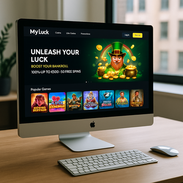 MyLuck - Desktop Platform Design - Casino Interface