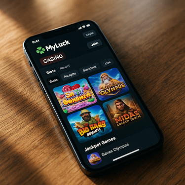 MyLuck - Mobile Platform - Responsive Casino App